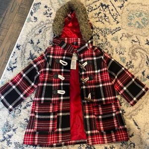 12 month Cherokee plaid coat